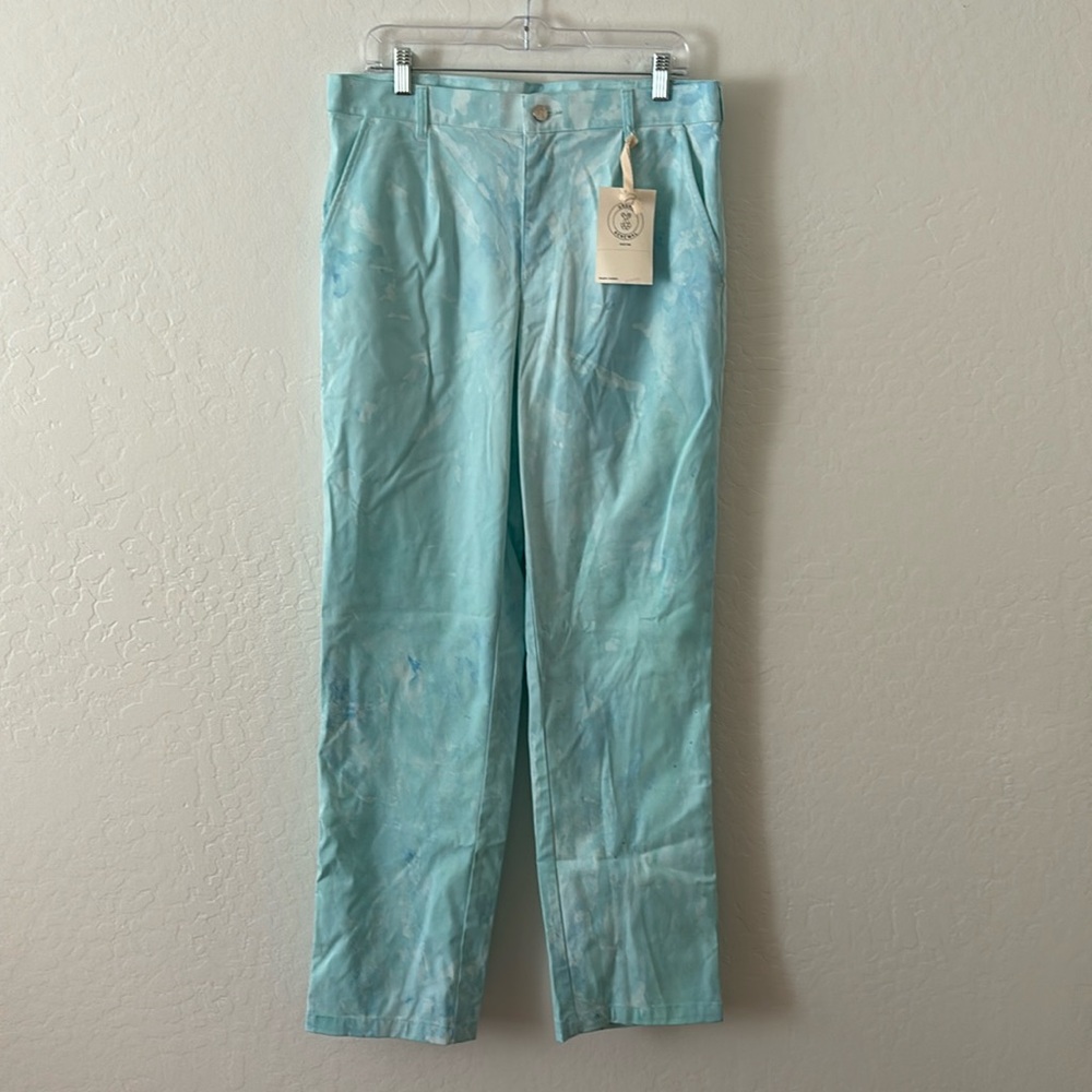 NWT Urban Renewal Blue Tie Dye Pant 34